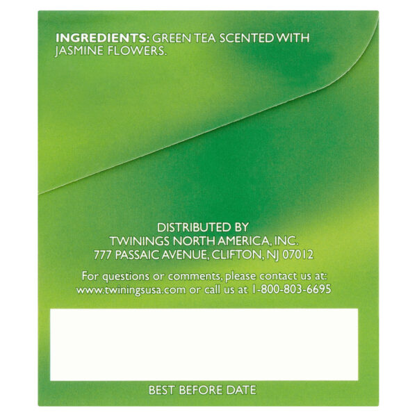Twinings Jasmine Green Tea (6x20 Bag) - Image 4