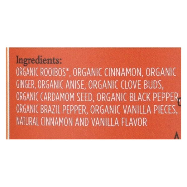 Paromi Organic Cinnamon Chai Tea 15 Sachets (Pack of 6) - Image 2