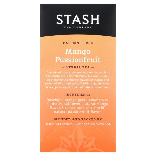 Stash Tea Mango Passionfruit Tea (6x20 CT) - Image 5