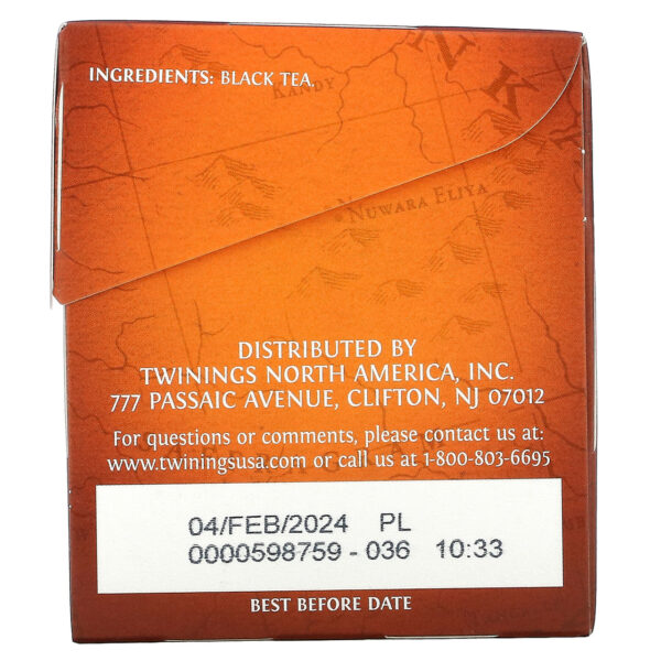 Twinings Ceylon Tea (6x20 Bag) - Image 2