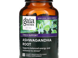 GAIA Herbs Ashwagandha Root 120 Capsules