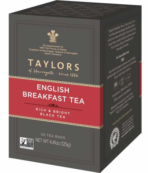 Taylors Of Harrogate English Breakfast Tea (6x50 Bag ) - Image 3