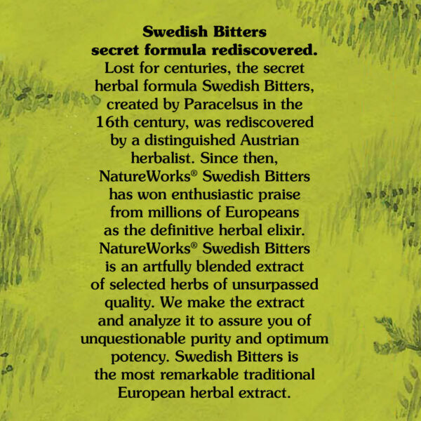 Natureworks Swedish Bitters Liquid Extract (1x8.45 Oz) - Image 3