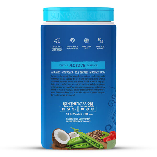 Sunwarrior Organic Protein Blend 1.65 oz - Image 3