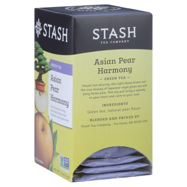 Stash Asian Pear Harmony Green Tea 18 Tea Bags (Pack of 6 Boxes) - Image 5