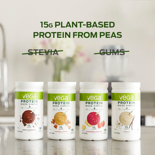 Vega Vanilla Protein Made Simple 9.2 oz - Image 4