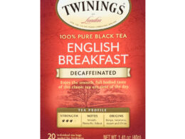 Twinings Decaf English Breakfast Tea (6x20 Bag)