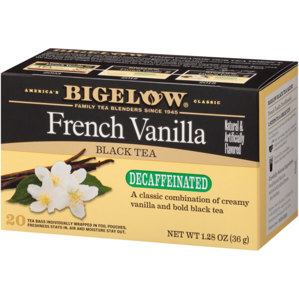 Bigelow Decaffeinated French Vanilla Tea (6x20 Bag ) - Image 2