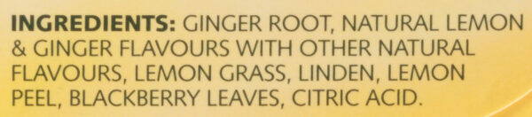 Twinings Lemon & Ginger Tea (6x20 Bag) - Image 7