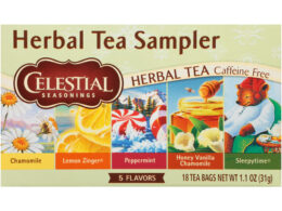 Celestial Seasonings Herbal Tea Sampler (6x18 Bag)