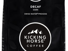 Kicking Horse Coffee Dark Decaf Swiss Water Process Whole Bean (6x10 OZ)