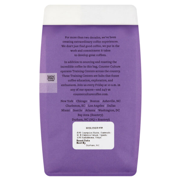 Counter Culture Hologram Whole Bean Coffee 12 oz (Pack of 6) - Image 3