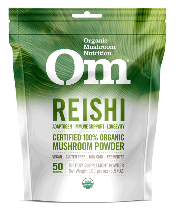 OM Organic Reishi Mushroom Powder 3.5 oz