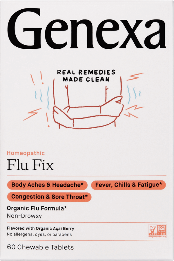 Genexa Organic Flu Fix 60 Tablets