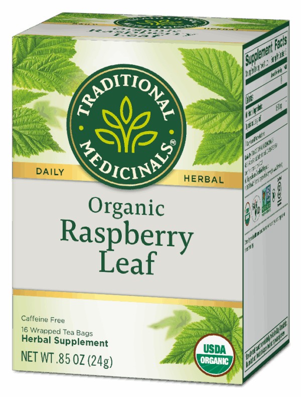 Traditional Medicinals Raspberry Leaf Tea (6x16 Bag) - Image 3