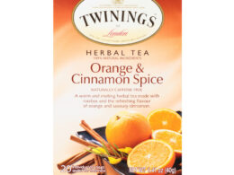 Twinings Orange & Cinnamon Spice Tea (6x20 Bag)