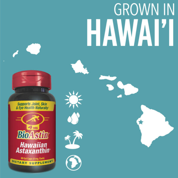 Nutrex Hawaii BioAstin Astaxanthin 4mg (1x60 CAP) - Image 5