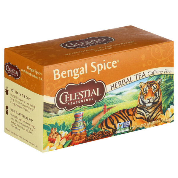 Celestial Seasonings Bengal Spice Herb Tea (6x20 Bags) - Image 2