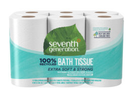 Seventh Generation Bath Tissue, 100% Recycled 300shts (4x12 CT)