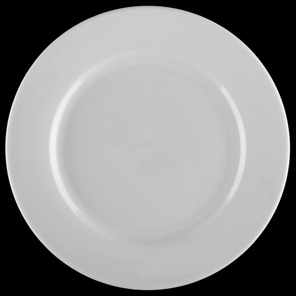 Professional Rolled Rim White Dessert Plate 7" inch | 18 Cm - Image 4