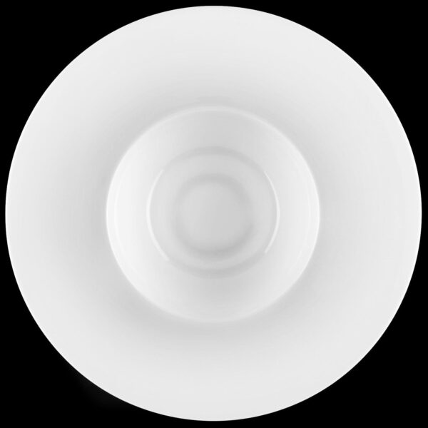 White Deep Plate 9" inch | 22.5 Cm 14 Oz | 400 Ml - Image 4