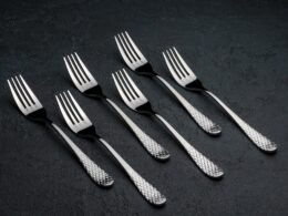 Dinner Fork 8" inch | 20 Cm In White Box