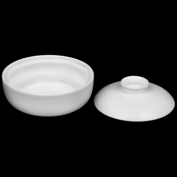 White Soup Cup With Lid 5" inch | 11 Fl Oz - Image 5