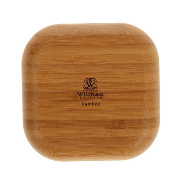 Set Of 12 Bamboo Square Plate 4" inchX 4" inch | For Appetizers - Image 5
