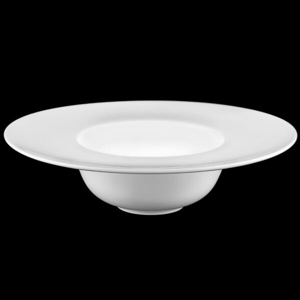 White Deep Plate 9" inch | 22.5 Cm 14 Oz | 400 Ml - Image 2