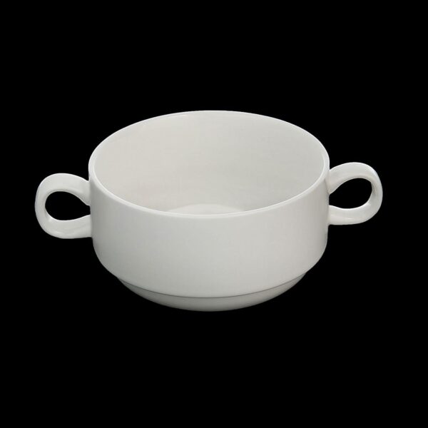 White Soup Cup 4" inch | 10 Cm 10 Fl Oz | 300 Ml - Image 2