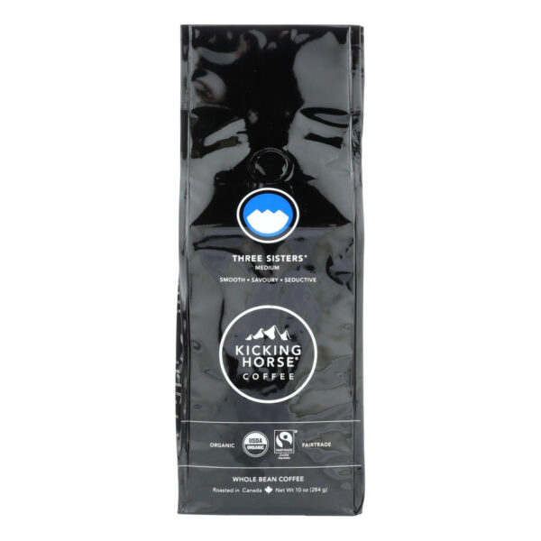 Kicking Horse Coffee Three Sisters Coffee Medium Roast (6x10 OZ) - Image 3