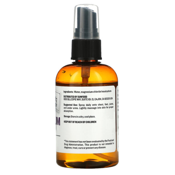 Sunfood Pure & Potent Magnesium Oil 4 oz - Image 2
