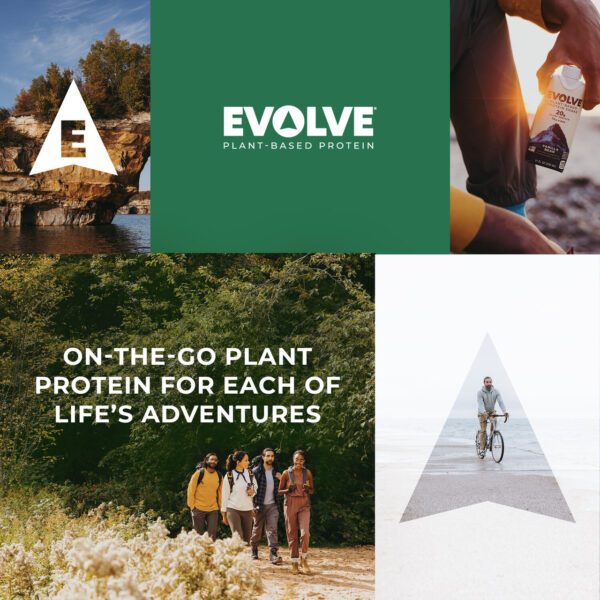 Evolve Double Chocolate Plant Based Protein Shake 4 Protein Shakes (Pack of 3) - Image 6
