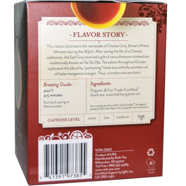 OG2 RISHI EARL GREY ( 6 X 15 BAG  ) - Image 2