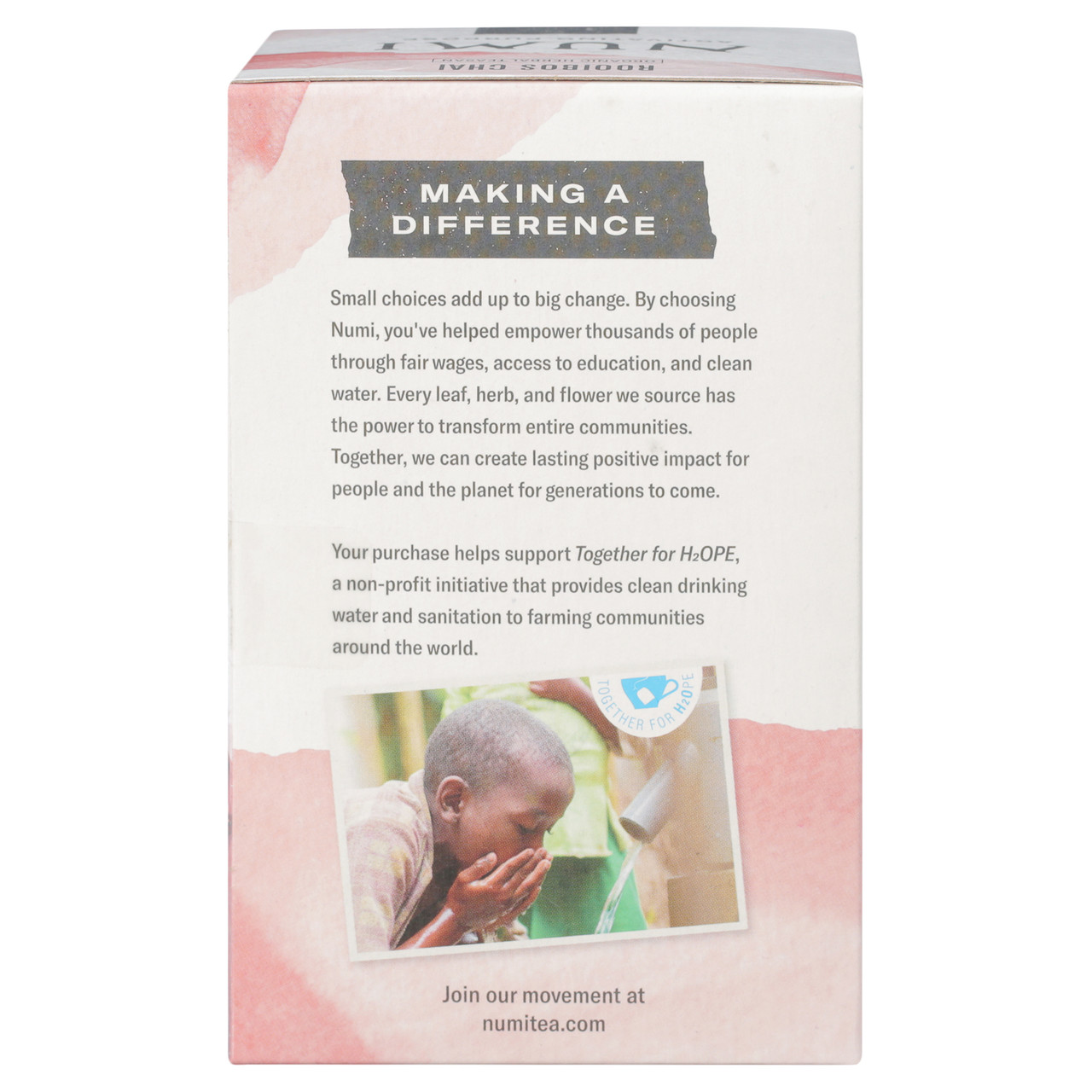 Numi Tea Ruby Chai Herbal Tea (6x18 Bag) - Image 8