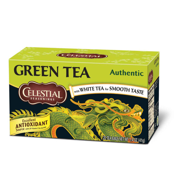 Celestial Seasonings Authentic Green Tea (6x20 Bag) - Image 3