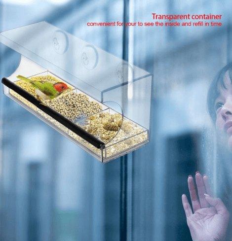 Crystal Clear Acrylic Pet Feeder - Image 4