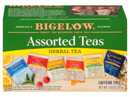 Bigelow 6 Assorted Herbal Teas (6x18 Bag )