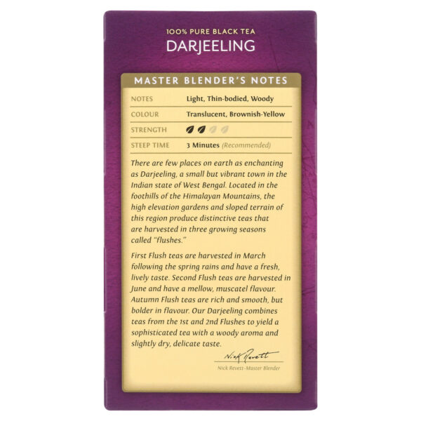 Twinings Darjeeling Tea (6x20 Bag) - Image 6
