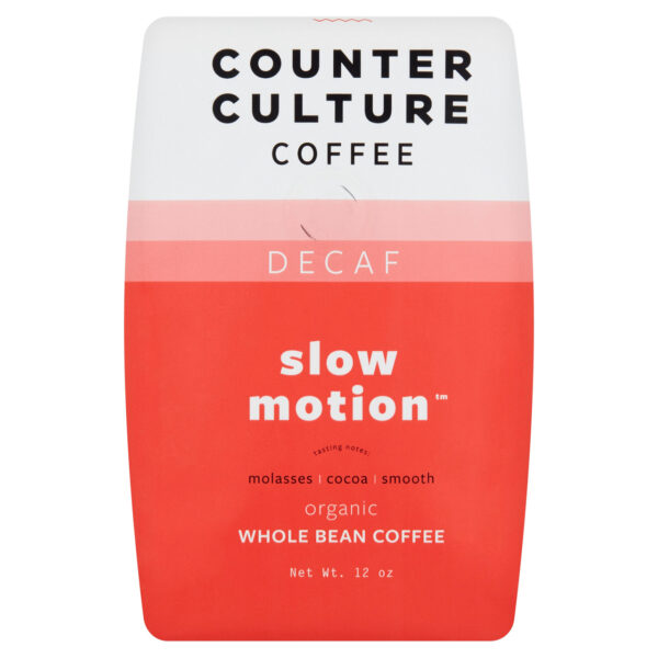 Counter Culture Organic Whole Bean Slow Motion Decaf Coffee 12 oz (Pack of 6) - Image 2