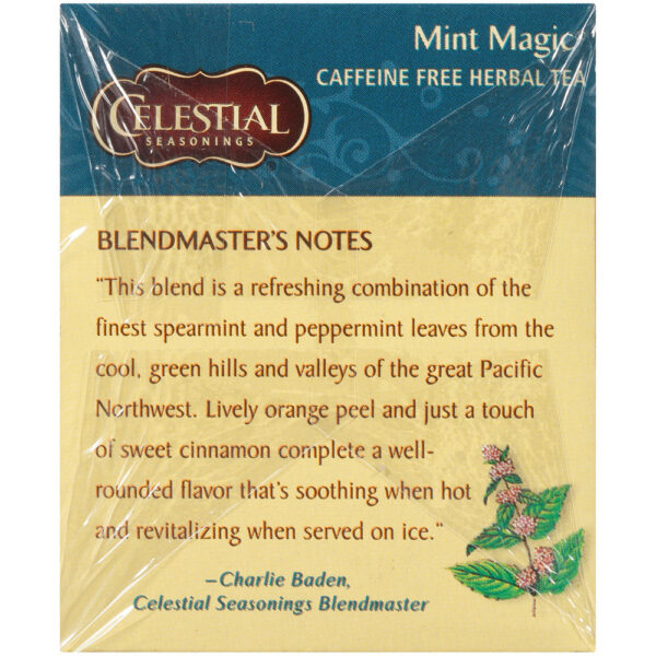 Celestial Seasonings Mint Magic Tea 20 Tea Bags (Pack of 6 Boxes) - Image 5