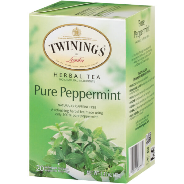 Twinings Pure Peppermint Tea (6x20 Bag) - Image 10