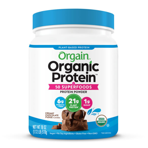 Orgain Organic Superfoods Chocolate Protein Powder 1.12 lb