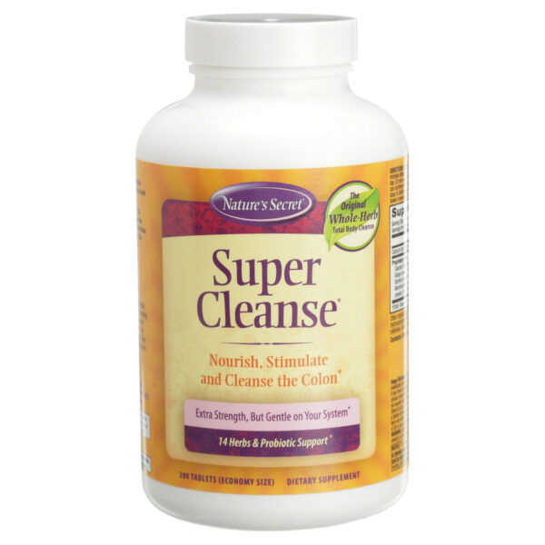 Nature's Secret Super Cleanse (1x200 TAB) - Image 7