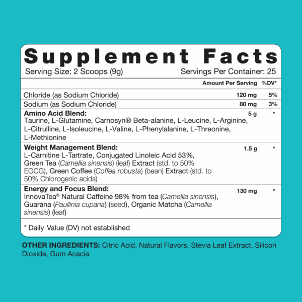 RSP Amino Lean Pineapple Coconut 7.94 oz - Image 5