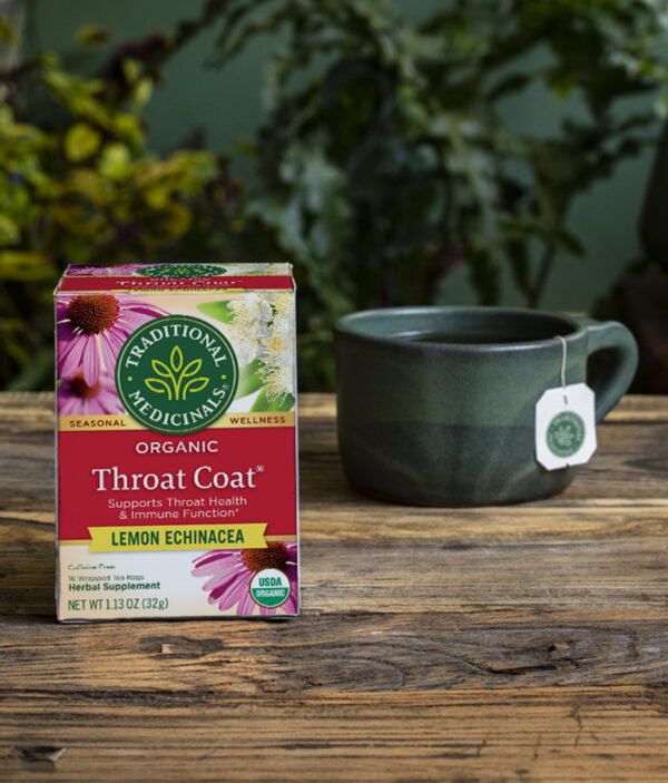 Traditional Medicinals Lemon Echinacea Throat Herb Tea (6x16 Bag) - Image 6