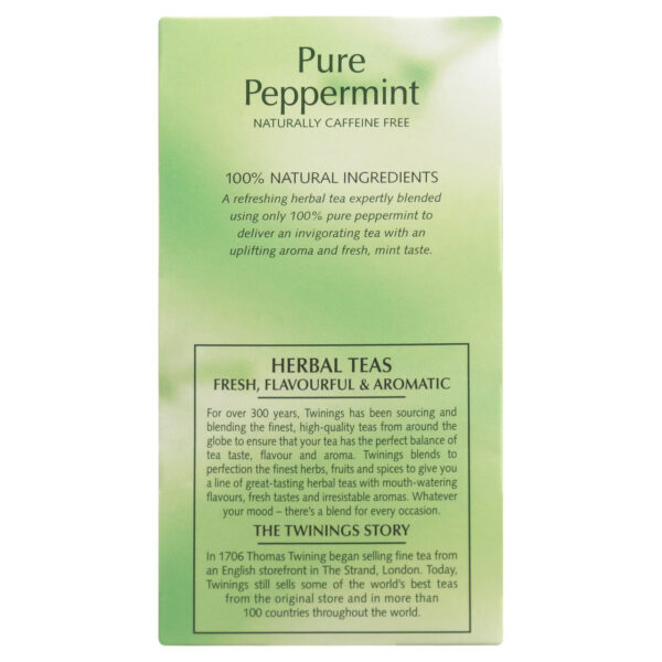 Twinings Pure Peppermint Tea (6x20 Bag) - Image 16