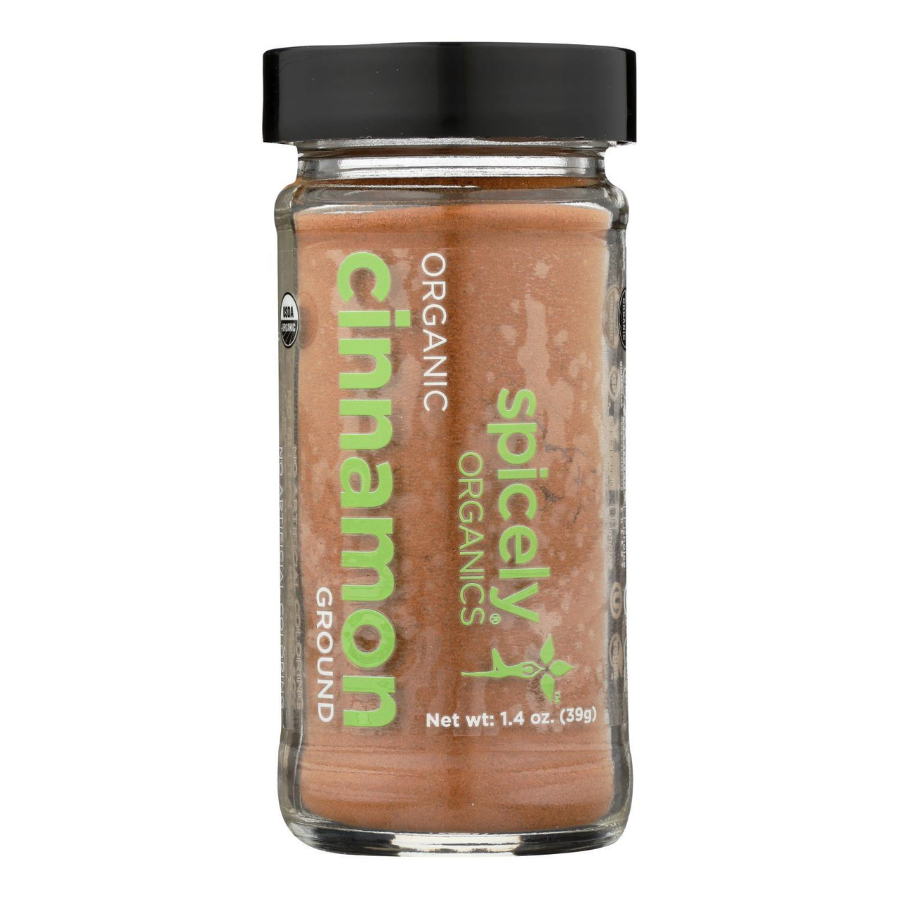 spicely Organic Ground Cinnamon 1.4 oz (Pack of 3)