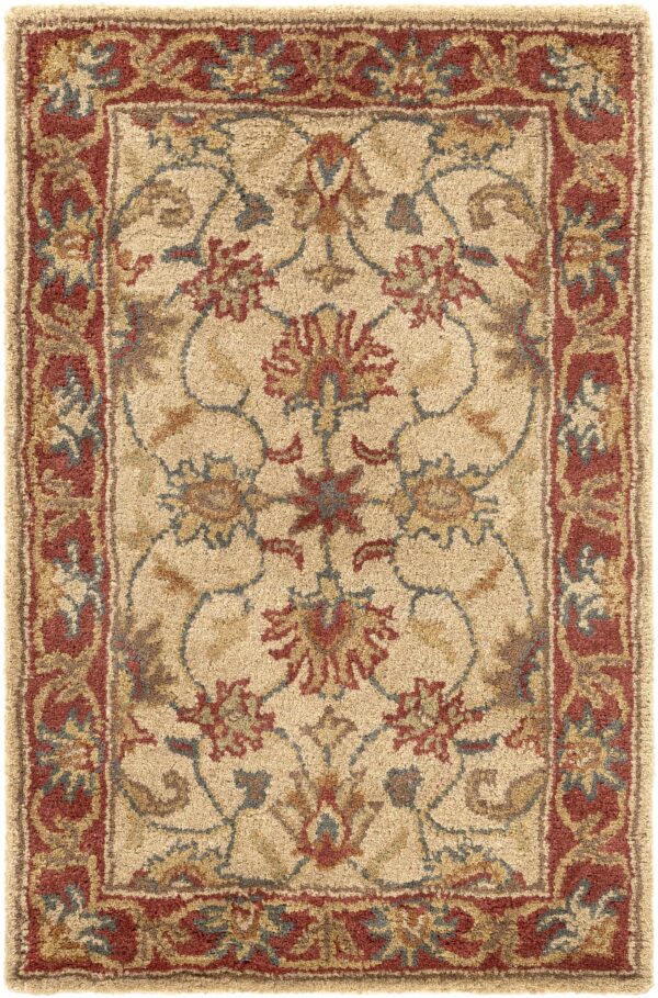 Cherryfield Hand Tufted Brown & Rust 1001 Wool Rug - Image 14