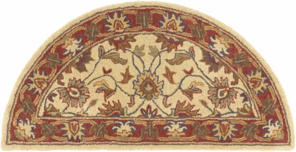 Cherryfield Hand Tufted Brown & Rust 1001 Wool Rug - Image 6